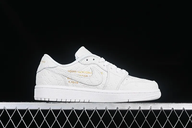 All categories Air Jordan Jordan series basketball shoes Air Jordan 1 Low LV x Travis Scott x Air Jordan 1 Low OG AJ1 Joe 1 undercut low top 1A9V87